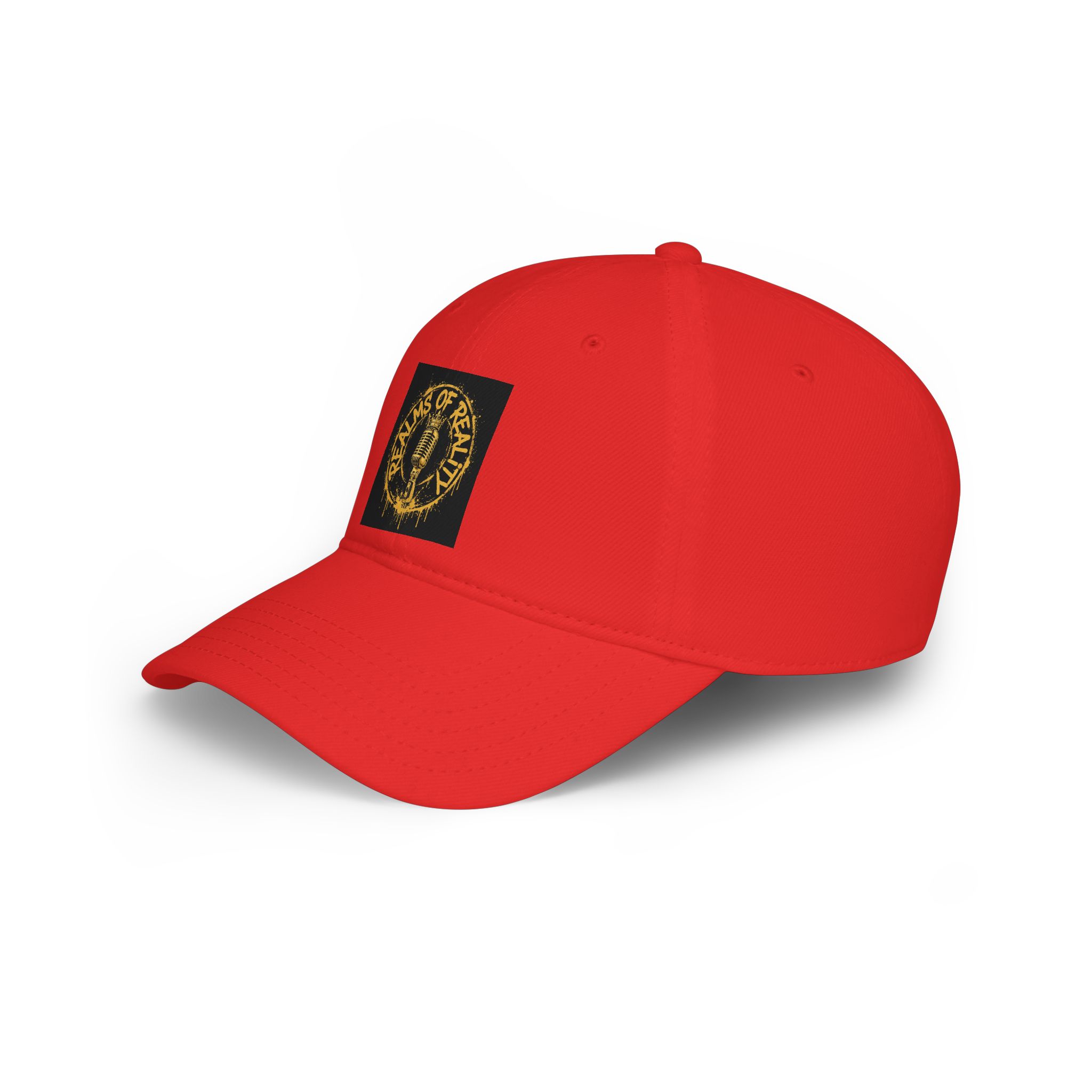 Realms of Reality — Golden Mic Low Profile Baseball Cap - Image 3
