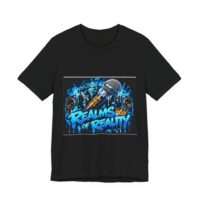 Realms of Reality — Microphone Blue Tee