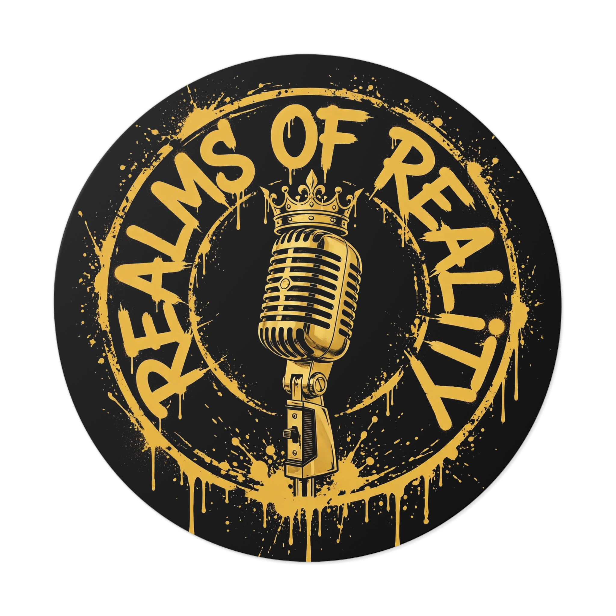 Realms of Reality — Emblem Round Vinyl Stickers - Image 13