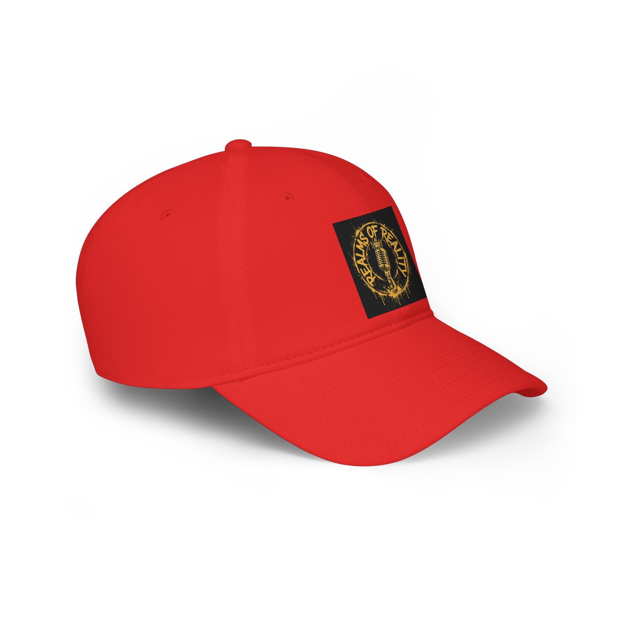Realms of Reality — Golden Mic Low Profile Baseball Cap - Image 4