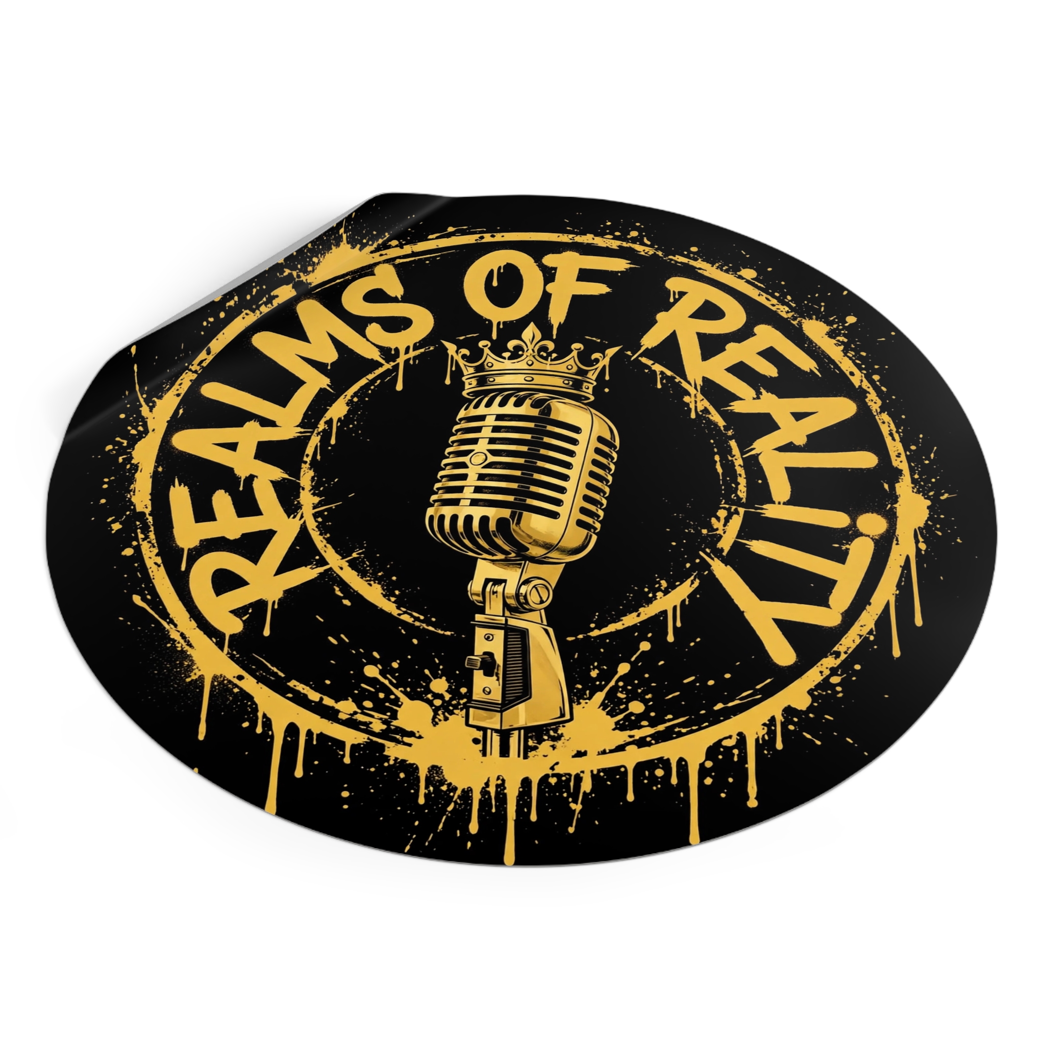 Realms of Reality — Emblem Round Vinyl Stickers - Image 18