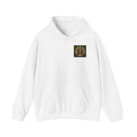 Realms of Reality — Golden Mic Patch Unisex Heavy Blend Hooded Sweatshirt