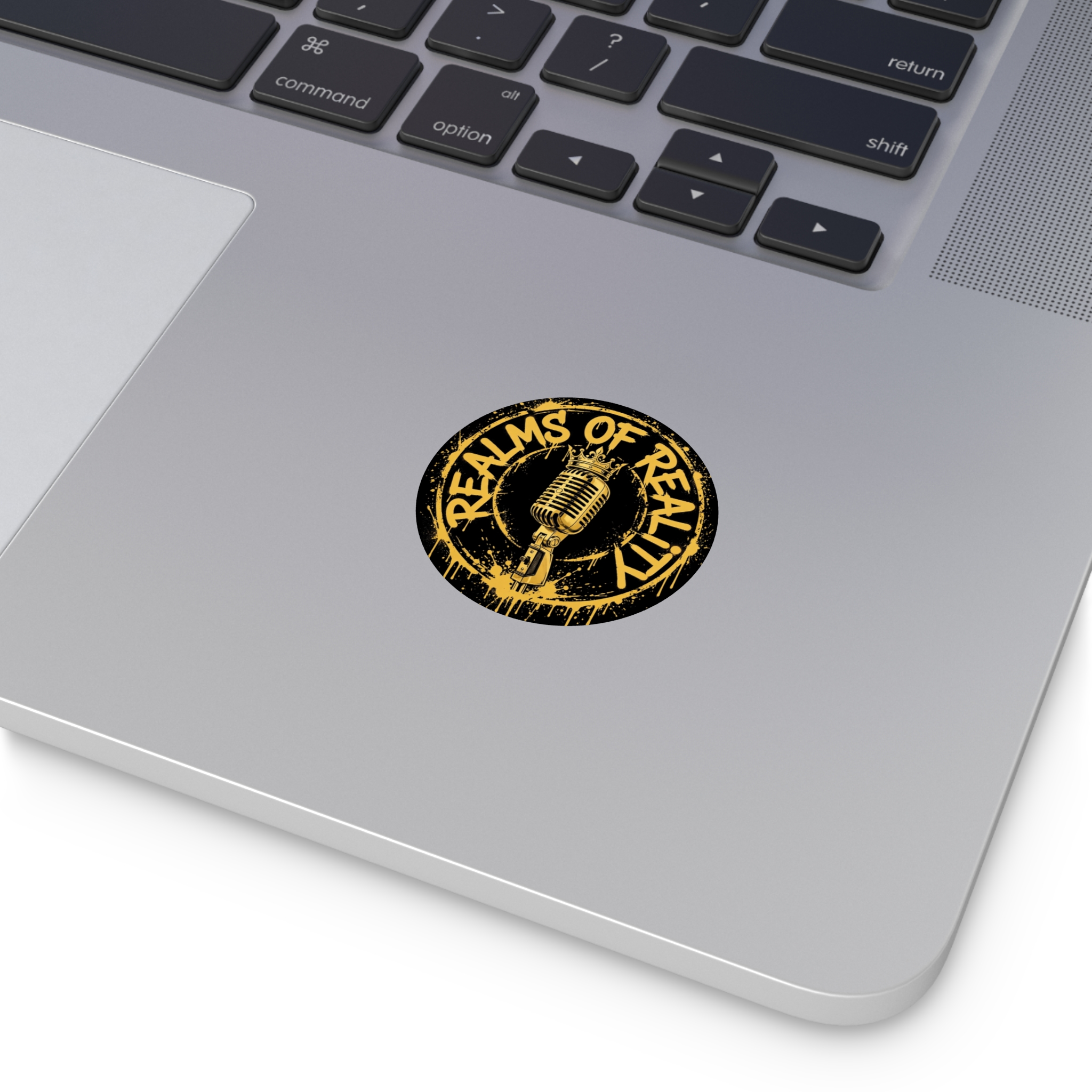 Realms of Reality — Emblem Round Vinyl Stickers - Image 4