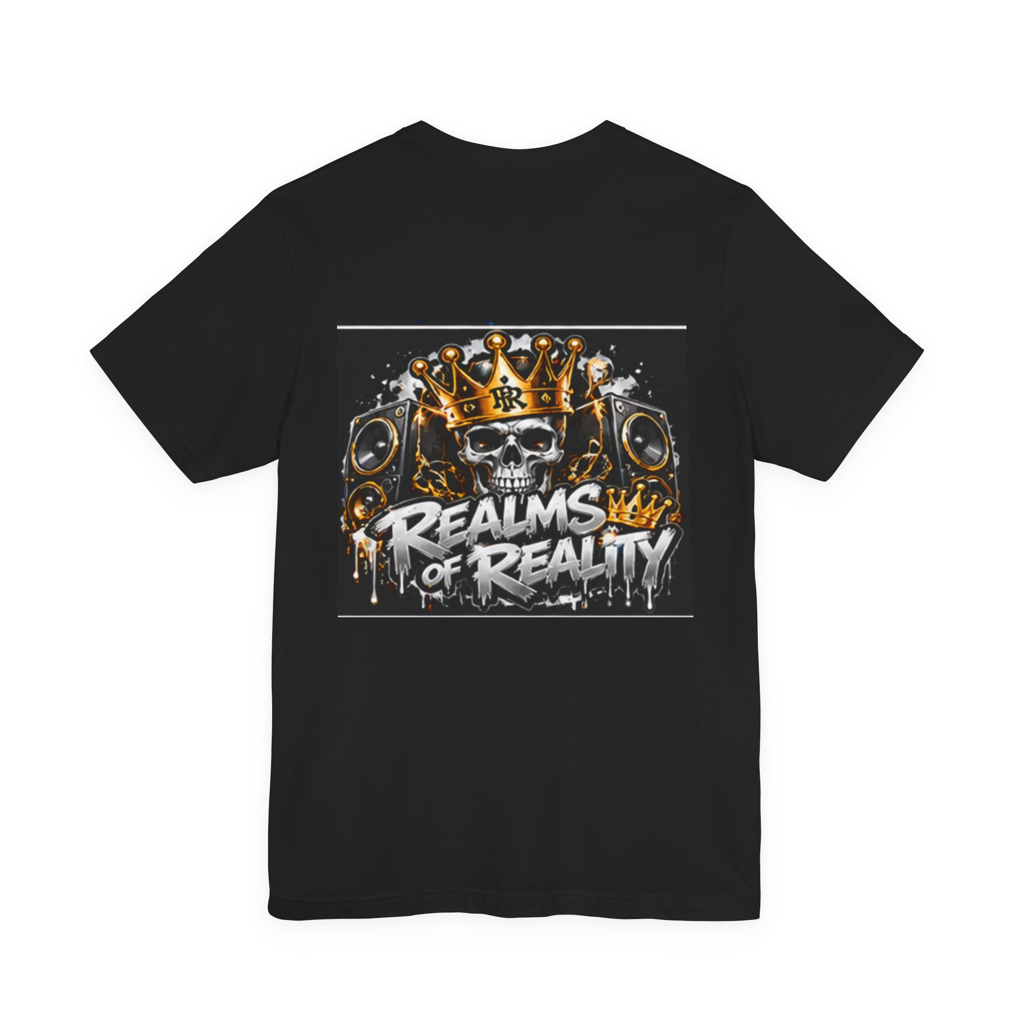 Realms of Reality — Gorilla Silver Patch Tee - Image 2