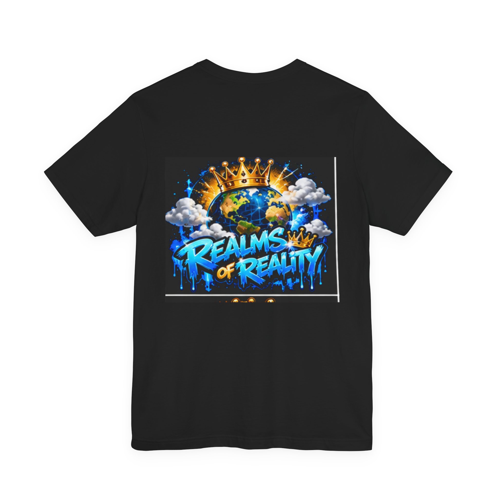 Realms of Reality — Teddy Blue Tee - Image 2