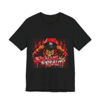 Realms of Reality — Hooded Rapper Red Tee