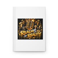 Realms of Reality — Golden Mic Hardcover Journal Matte (Lined)