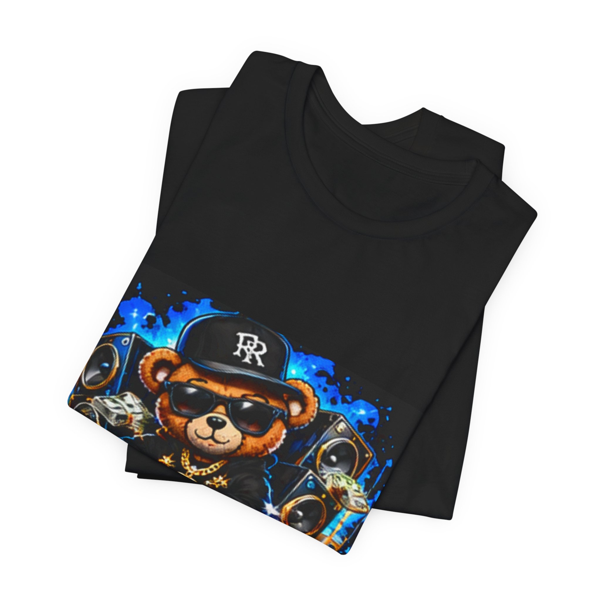 Realms of Reality — Teddy Blue Tee - Image 3