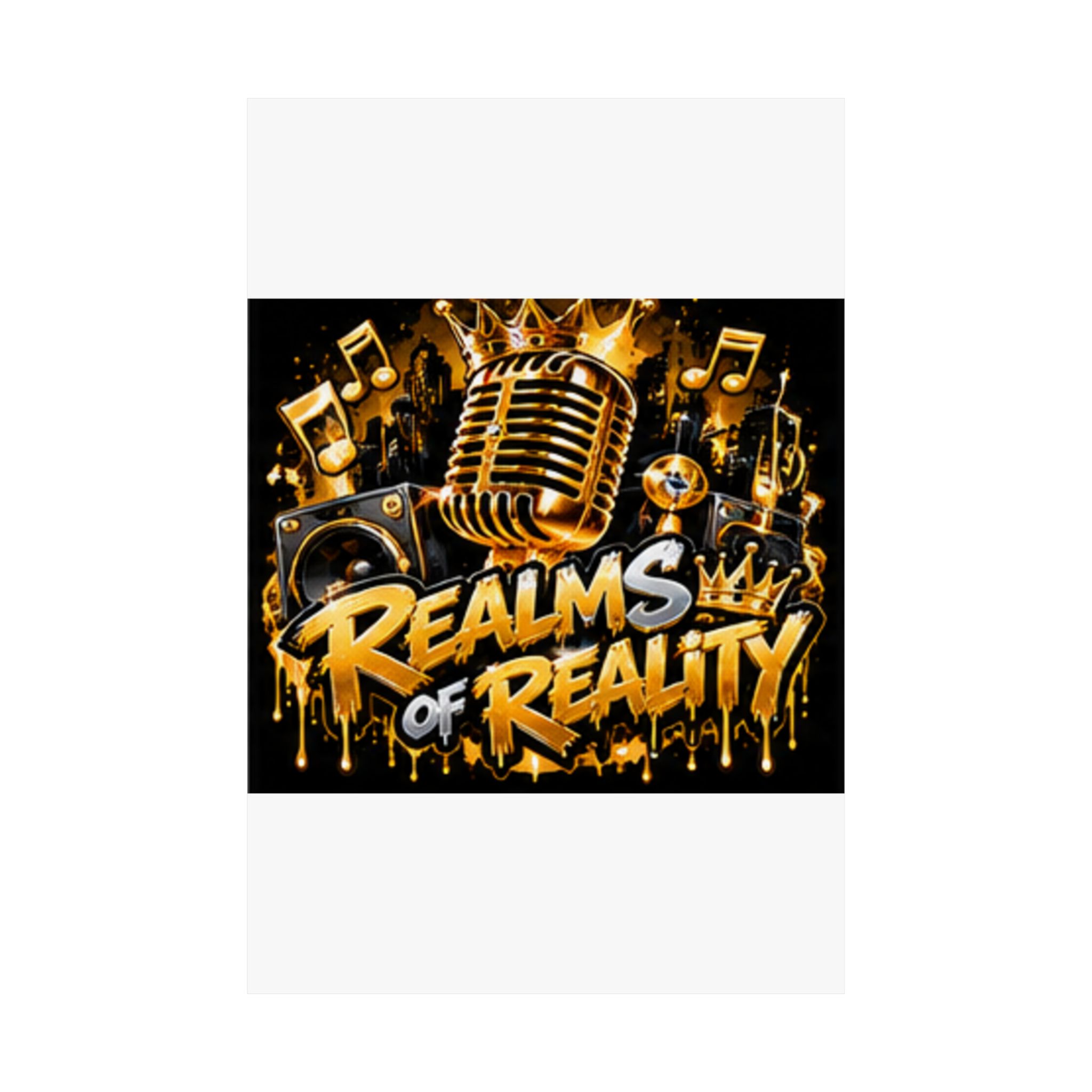 Realms of Reality — Golden Mic Matte Vertical Posters - Image 6