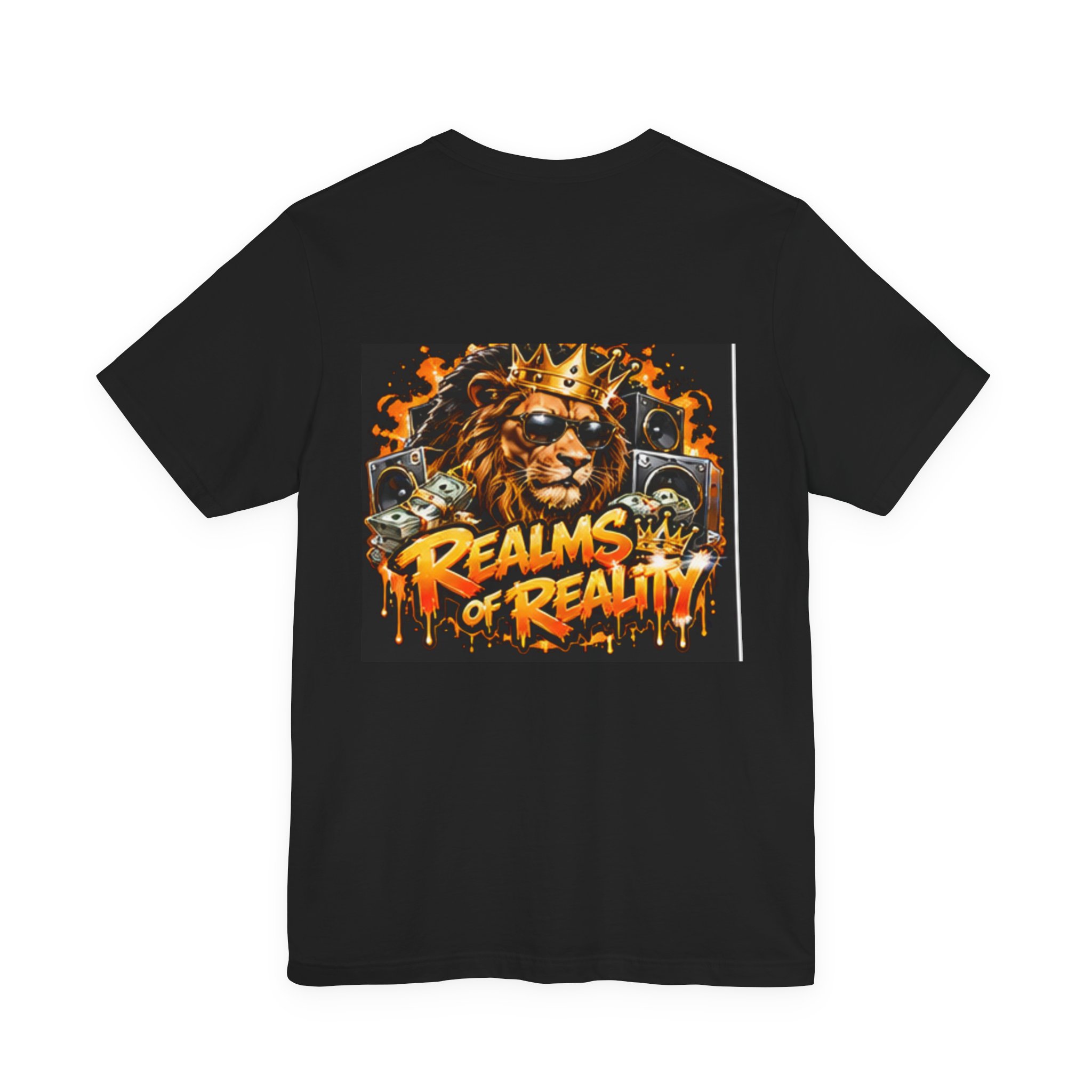 Realms of Reality — Rapper Gold Patch Tee - Image 2