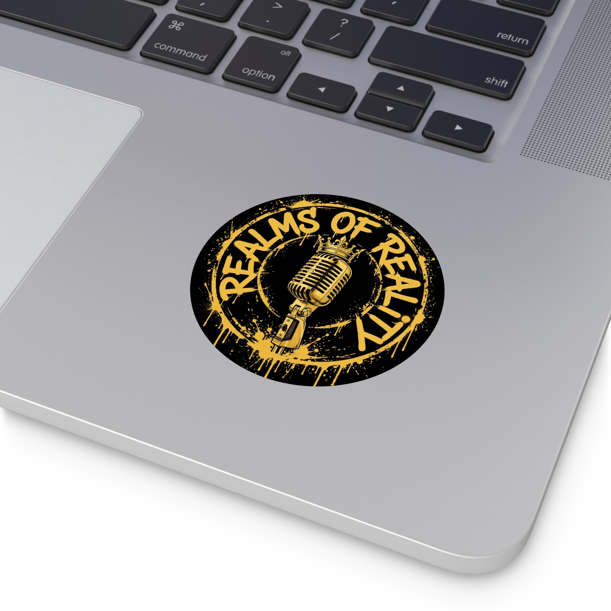 Realms of Reality — Emblem Round Vinyl Stickers - Image 8