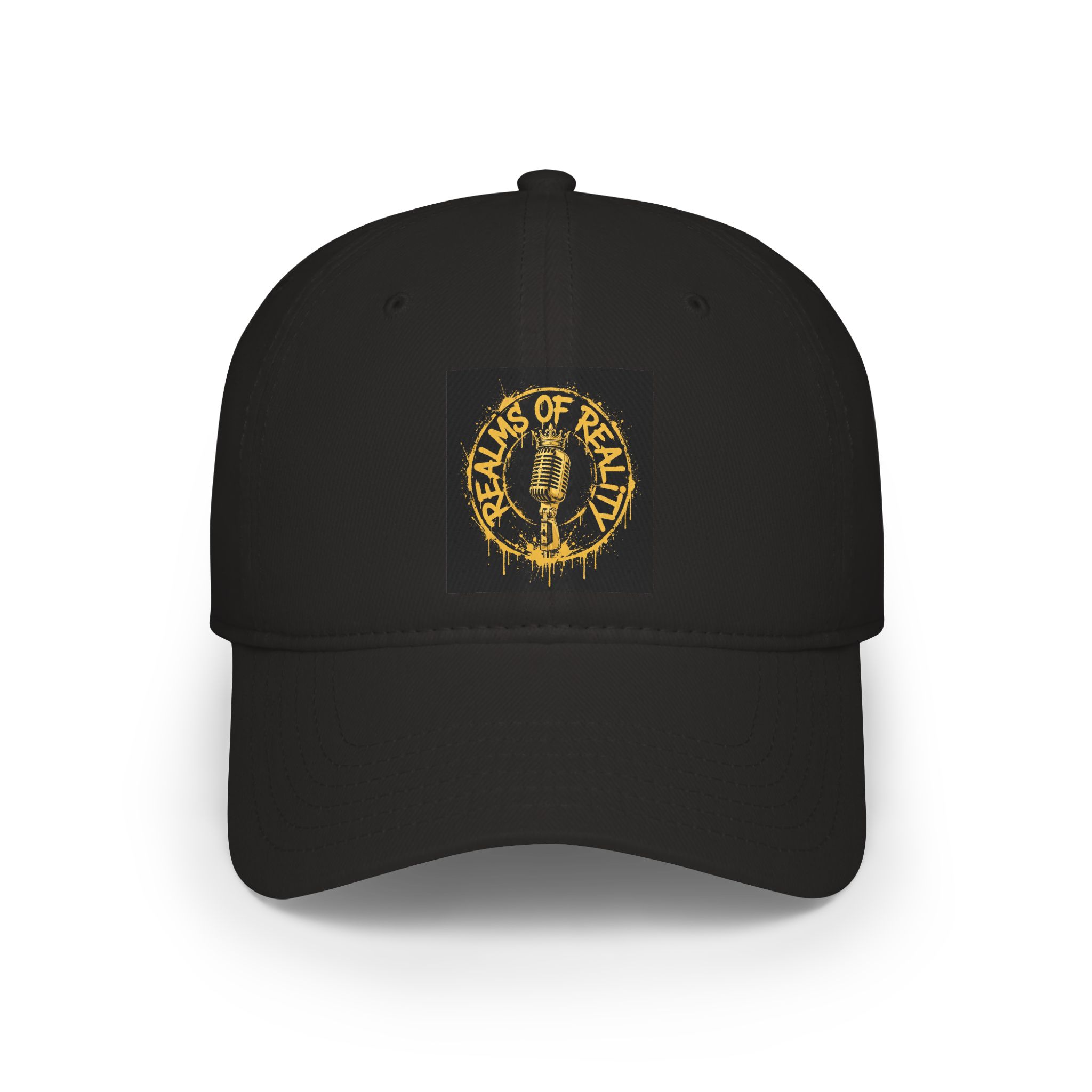 Realms of Reality — Golden Mic Low Profile Baseball Cap - Image 5