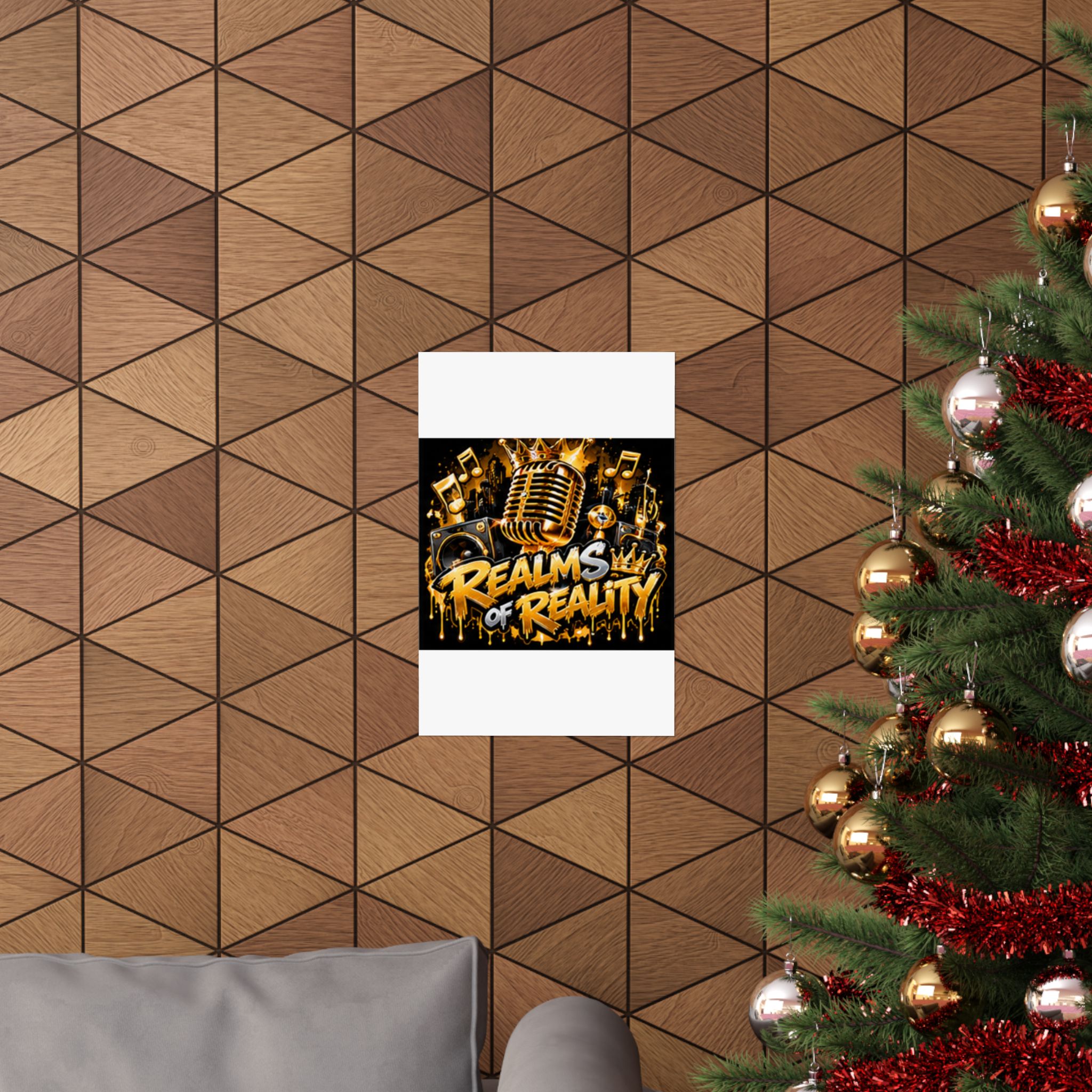 Realms of Reality — Golden Mic Matte Vertical Posters - Image 8