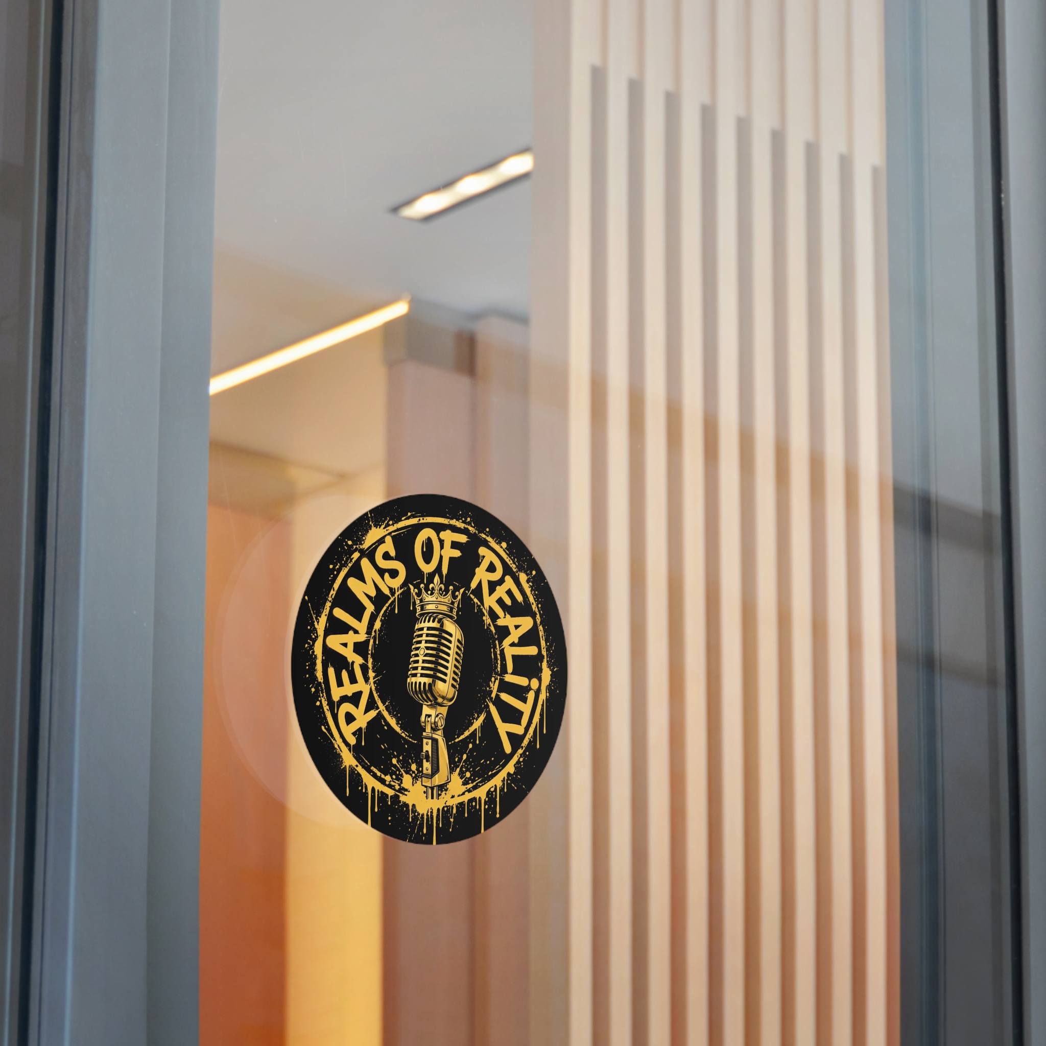 Realms of Reality — Emblem Round Vinyl Stickers - Image 15
