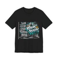 Realms of Reality — Street Signs Teal Tee