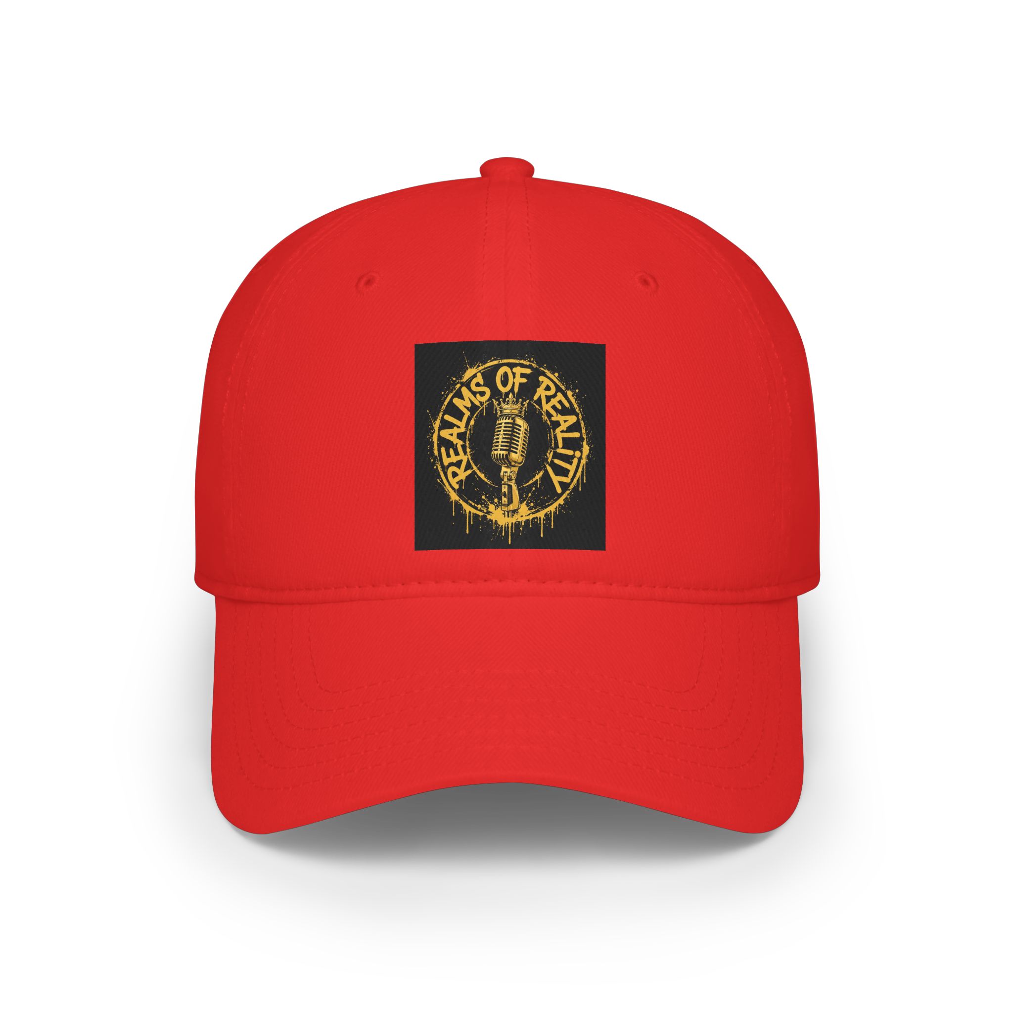 Realms of Reality — Golden Mic Low Profile Baseball Cap